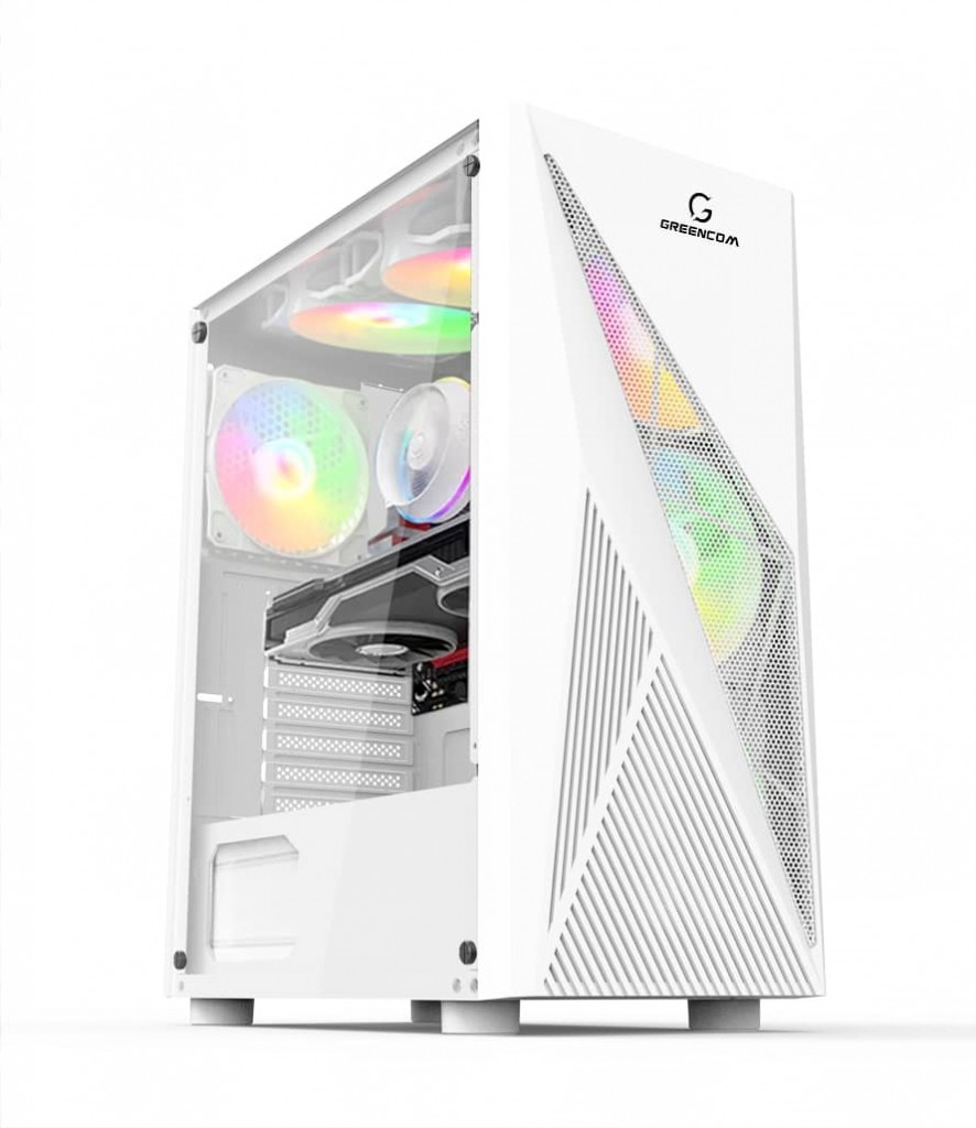 Greencom VULCAN Z262CR White Edition - Nvidia GeForce RTX 5060