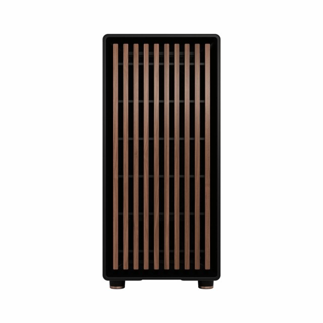 Fractal North Charcoal Black TG Mid Tower