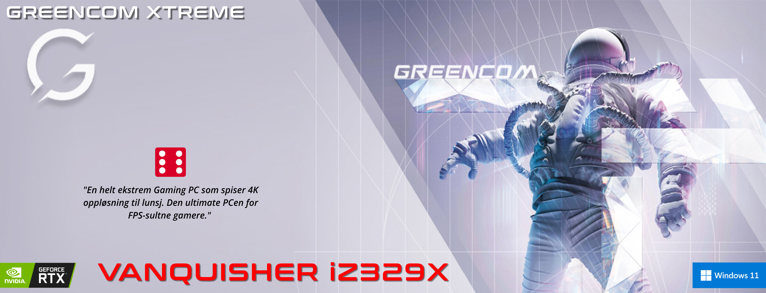 Greencom VANQUISHER iZ329X