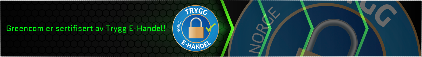 Greencom sertifisert av Trygg E-handel