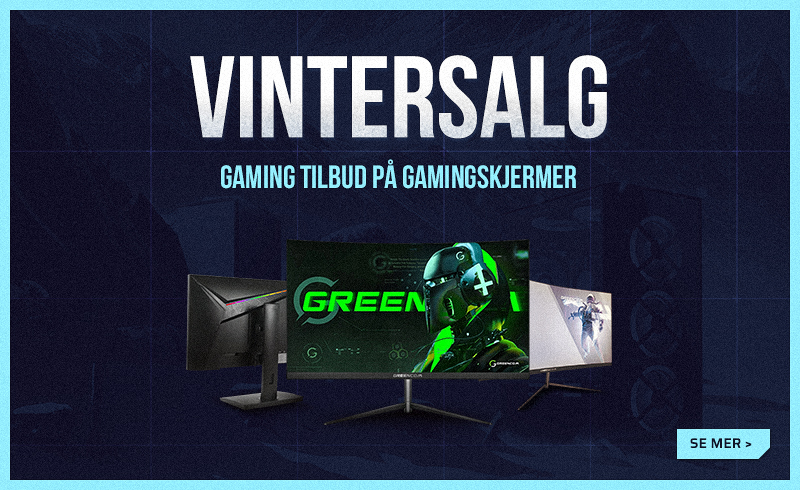 Greencom gamingskjermer