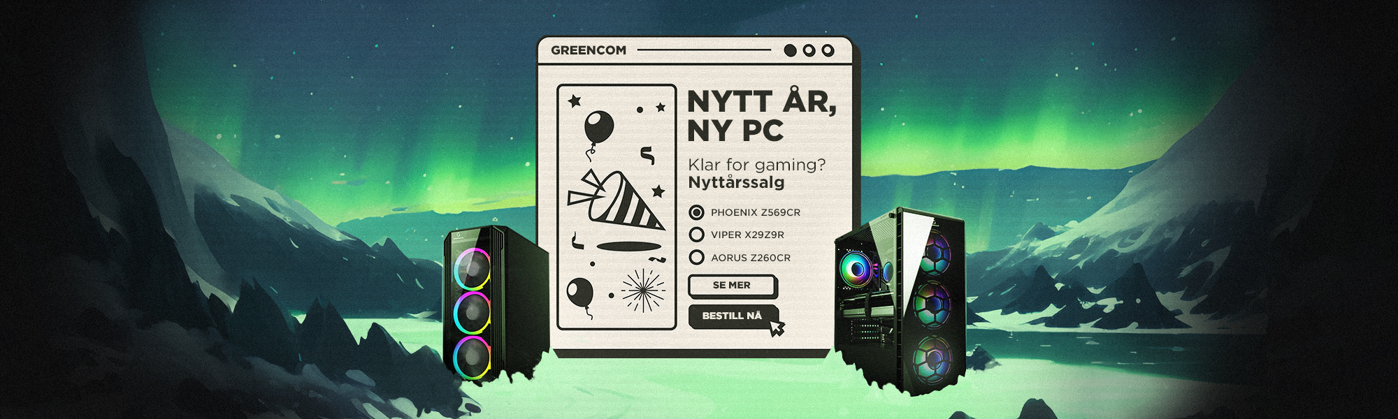 Januarsalg hos Greencom