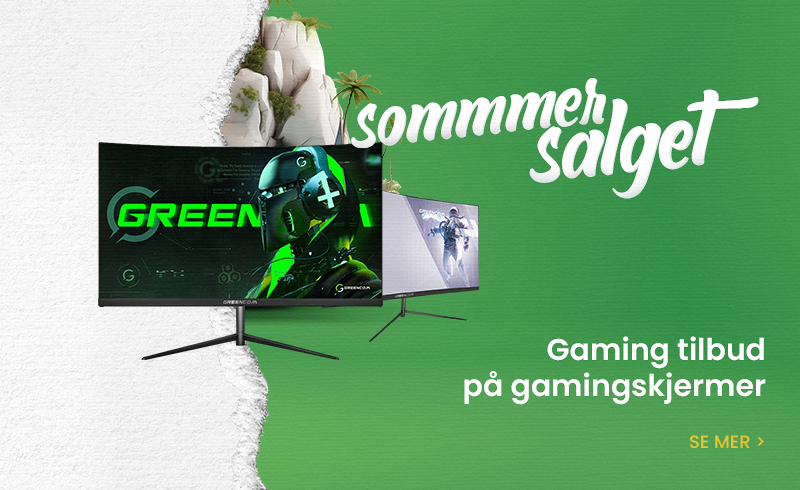 Greencom gamingskjermer